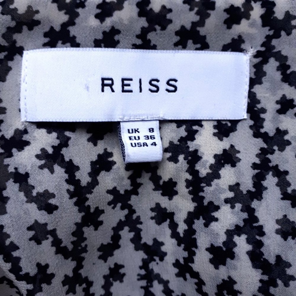 Reiss Paris Printed Ruffle Dress - Picture 9 of 14
